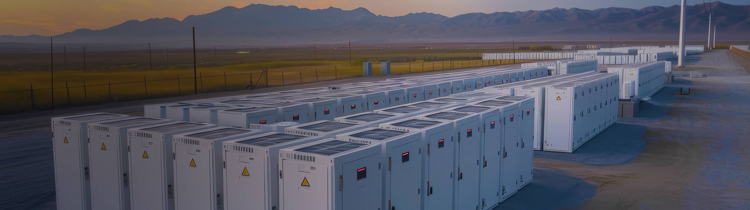 solar farm background