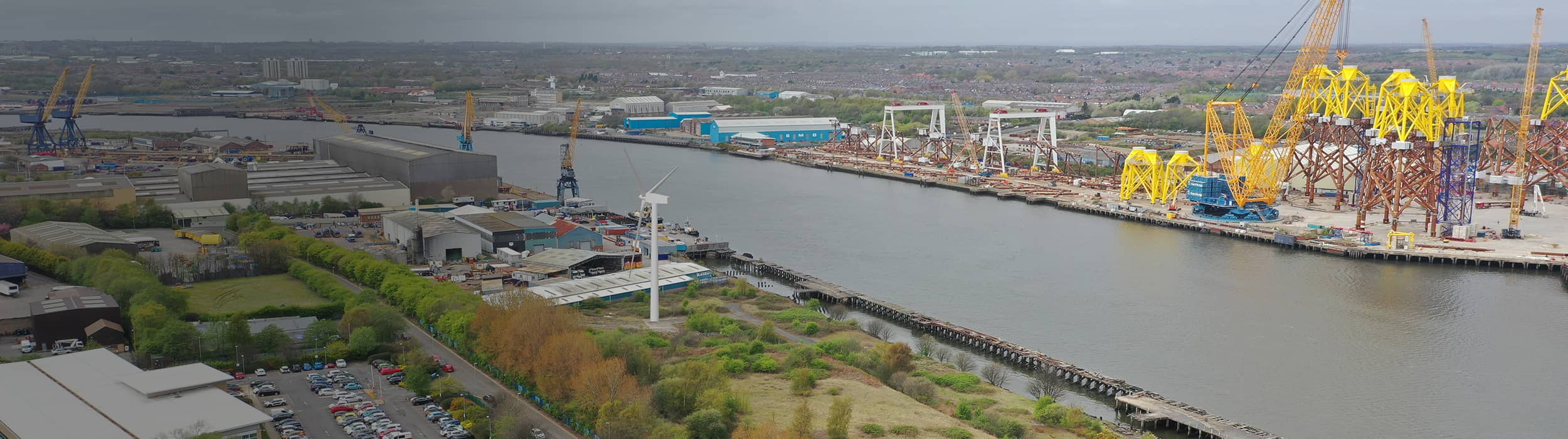 solar farm background